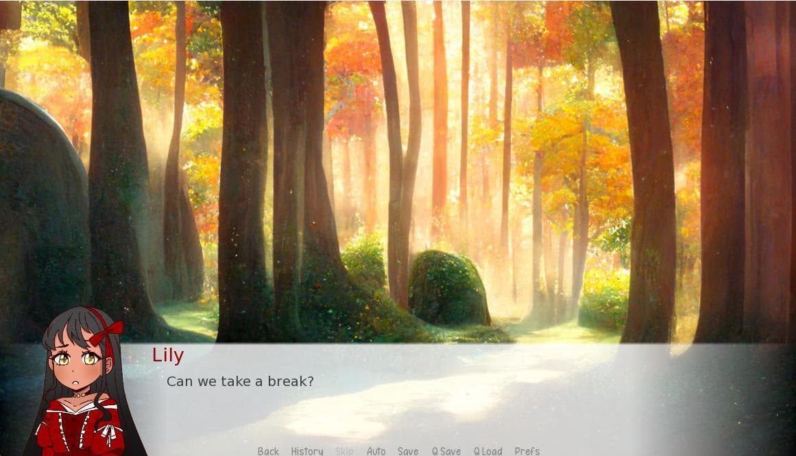 Their Last Spring (Buddy up Jam: Winter 2023 and Blossom VN Jam 2023) screenshot 3