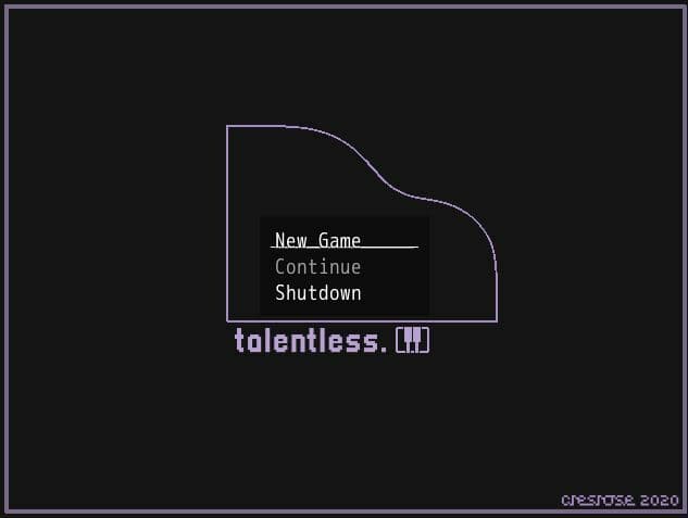 talentless. screenshot 2