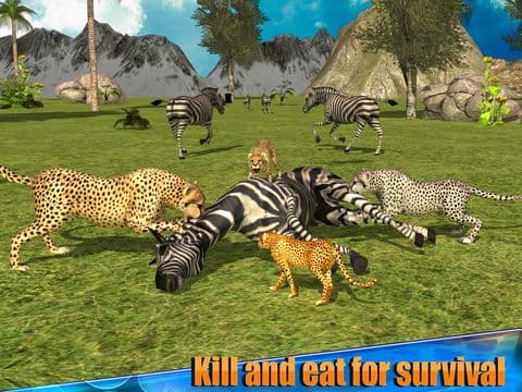 Angry Cheetah Simulator 3D screenshot 3