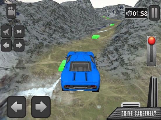 Snow Car Driving:Race HillRoad screenshot 2