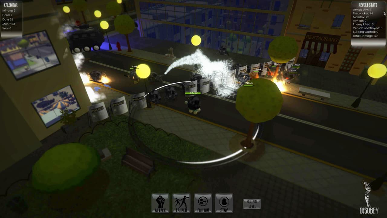 Disobey - Revolt Simulator screenshot 2