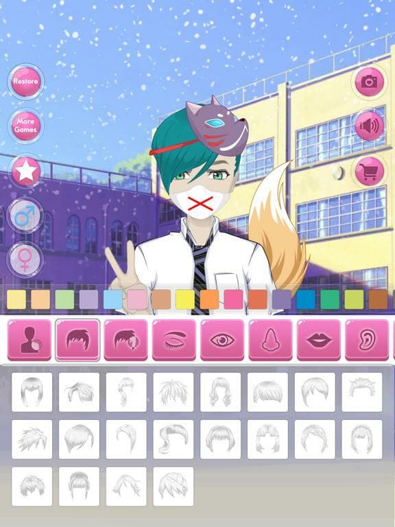Anime Avatar - Face Maker screenshot 5