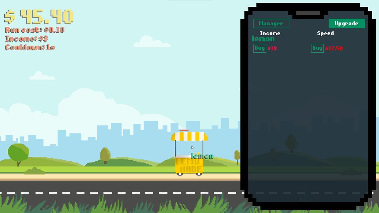 Lemonade Stand (Clwm) screenshot 3