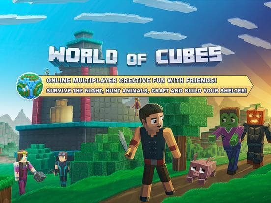 World of Cubes Survival Craft screenshot 2