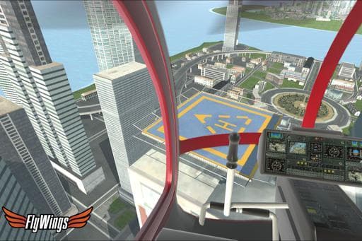 Helicopter Simulator 2015 HD screenshot 6
