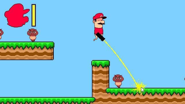 SUPER MARIO TAKES A BIG FAT SMELLY PEE PEE screenshot 3