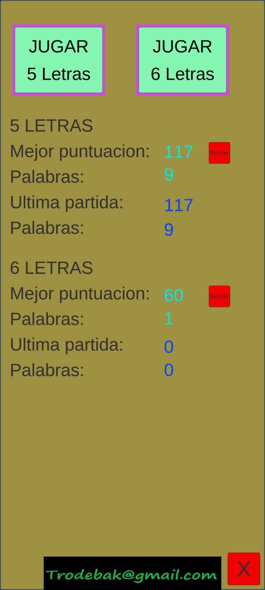Palabra oculta screenshot 2