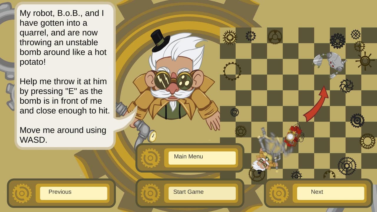 Bomb Battering Battling B.o.B. the Bad Bot screenshot 2