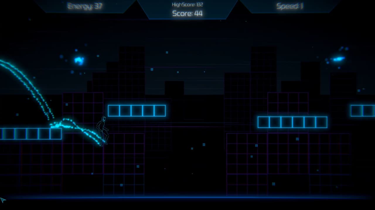 Neon Void Runner screenshot 2