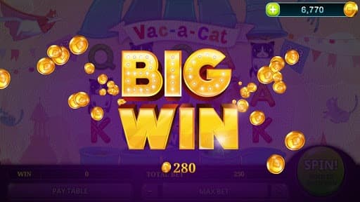 Vac-a-Cat Slot screenshot 3