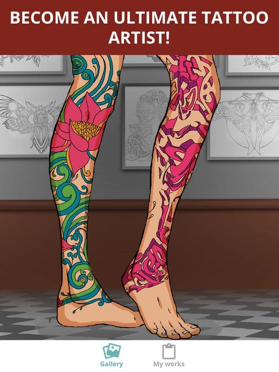 Tattoo Maker: Coloring Master