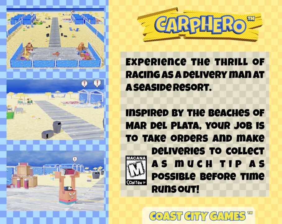 Carphero - Beach Delivery (Supporter Pack)