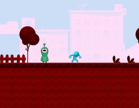 Platformer minigame