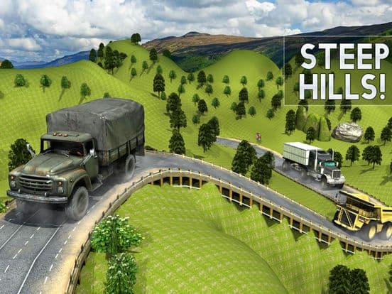 Off-Road Big Rig Truck Simulator 3D Driving School screenshot 2