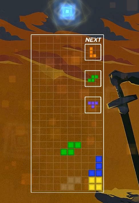 Knights Tetris