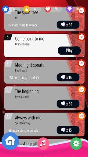Piano Noir Ladybug Tiles 2 screenshot 2
