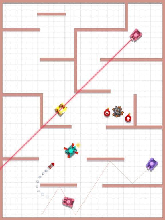 Pocket Hero-Wars of Mini Tanks screenshot 3