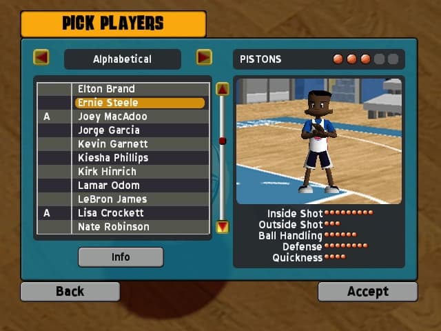 Backyard Basketball 2007 screenshot 3