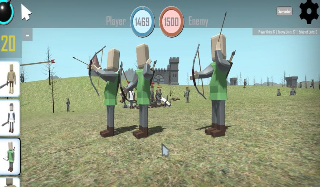 Castles Battle Simulator screenshot 4