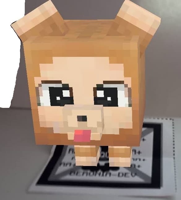 Bobicraft en realidad aumentada screenshot 3