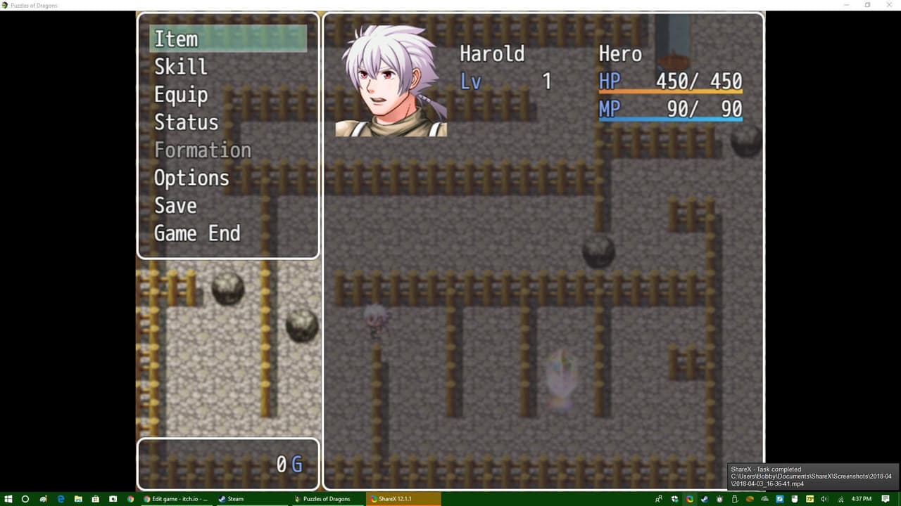 Puzzles of Dungeons
