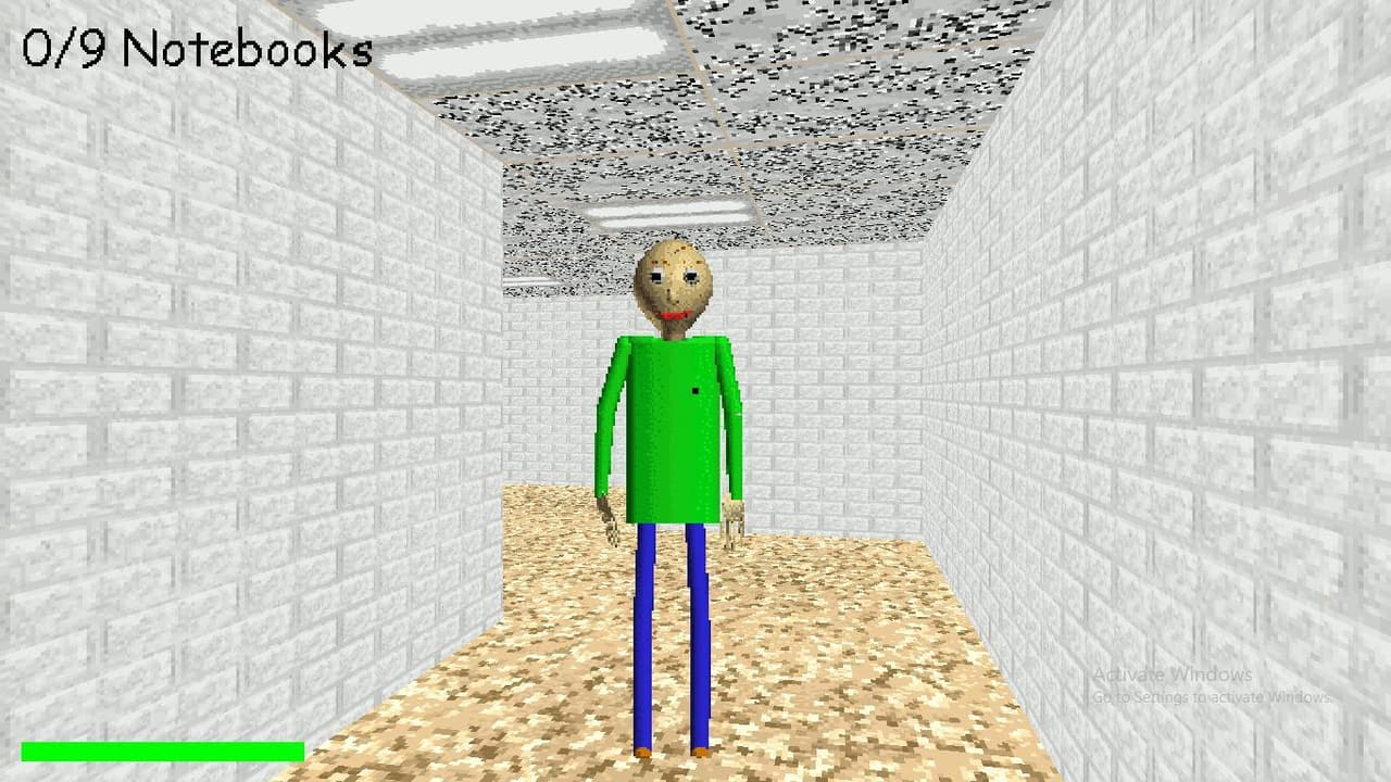 Baldis Basics Maze Challenge!
