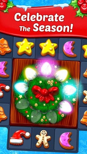 Christmas Cookie - Santa Clauss Match 3 Adventure screenshot 3