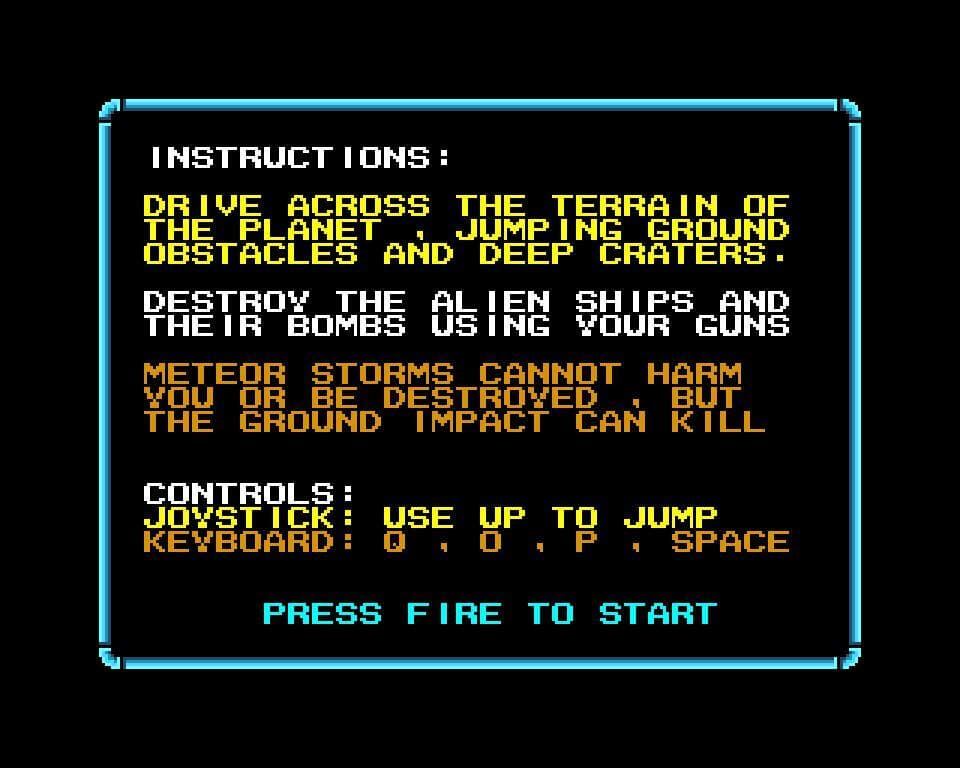 CRATER CRAWLER (ZX Spectrum Next)