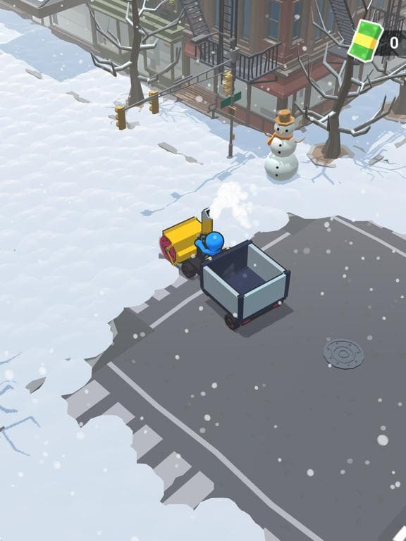 Snow shovelers - simulation screenshot 3