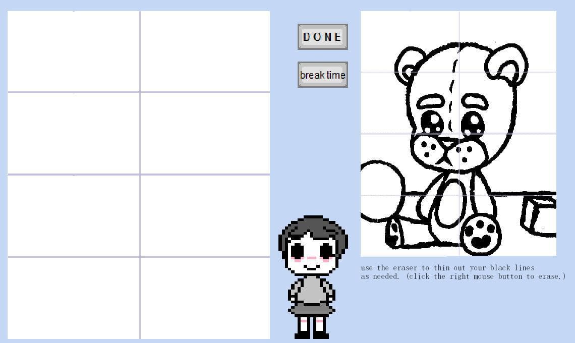Eyeless Artists Drawing Practice screenshot 2