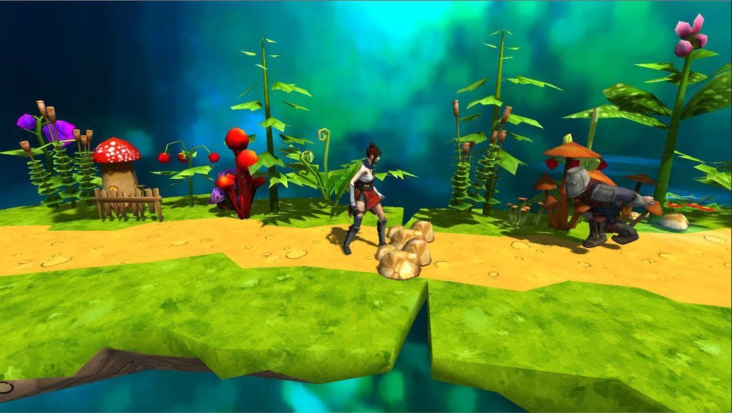 Nia in Mushroom World screenshot 2