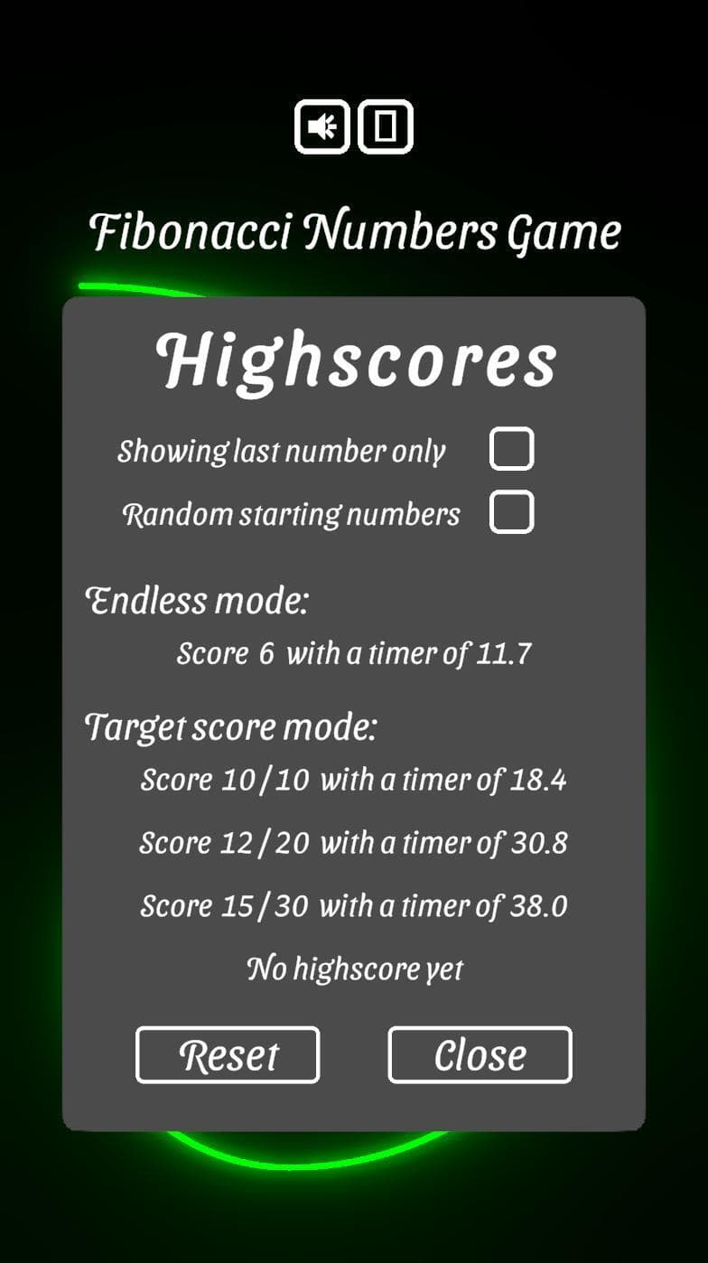 Fibonacci Numbers Game screenshot 4