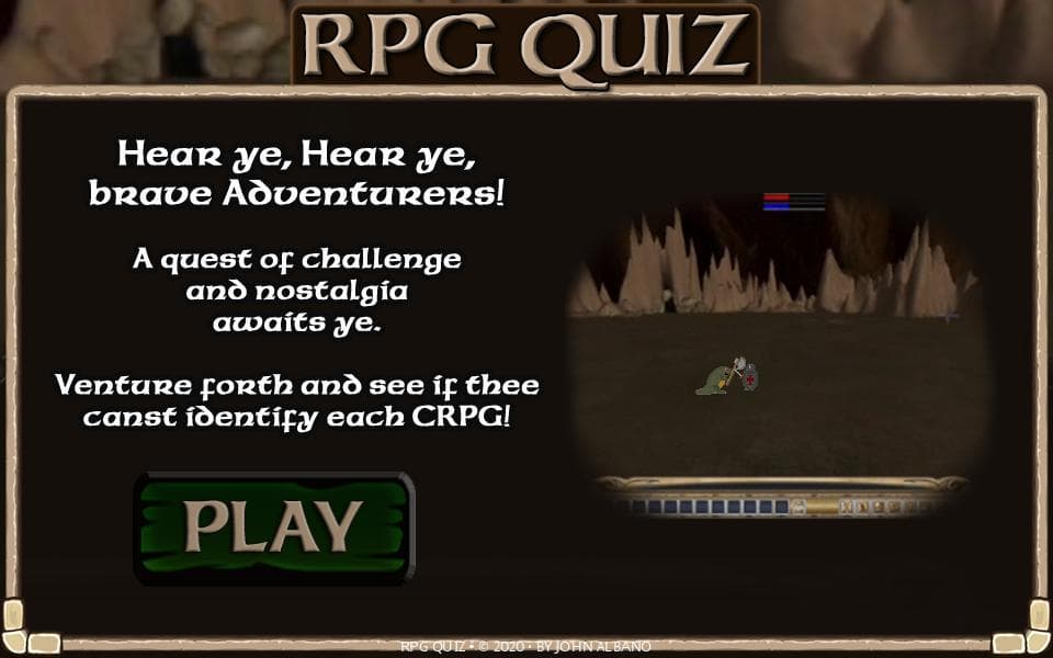 RPG Gaming Quiz screenshot 2