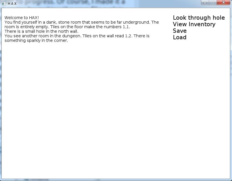 HAX screenshot 2