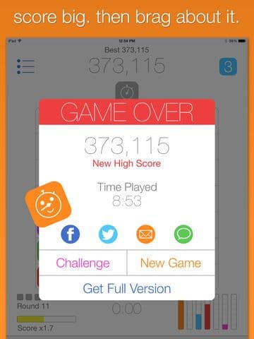 7 sevens: Free screenshot 5