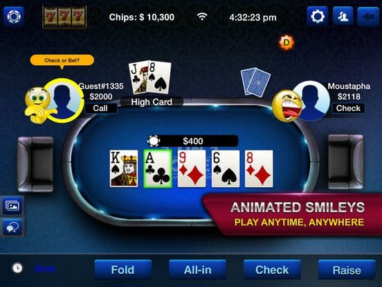 LIVE Poker 1 on 1 screenshot 5