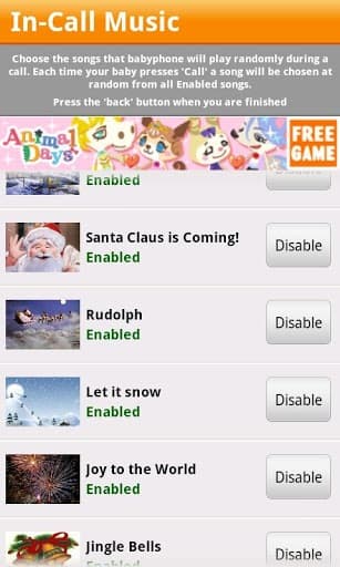Baby Phone - Christmas Game screenshot 6