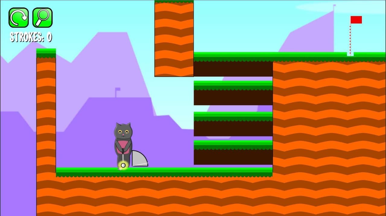 CataGolf (Trufufufufufu Games) screenshot 2