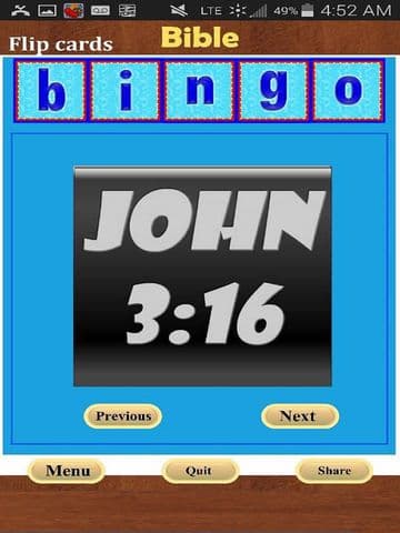Bible Bingo App screenshot 4