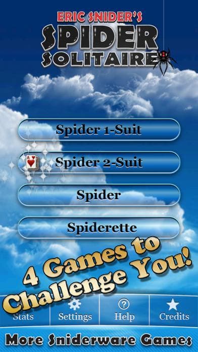 Erics Spider Solitaire Lite screenshot 4