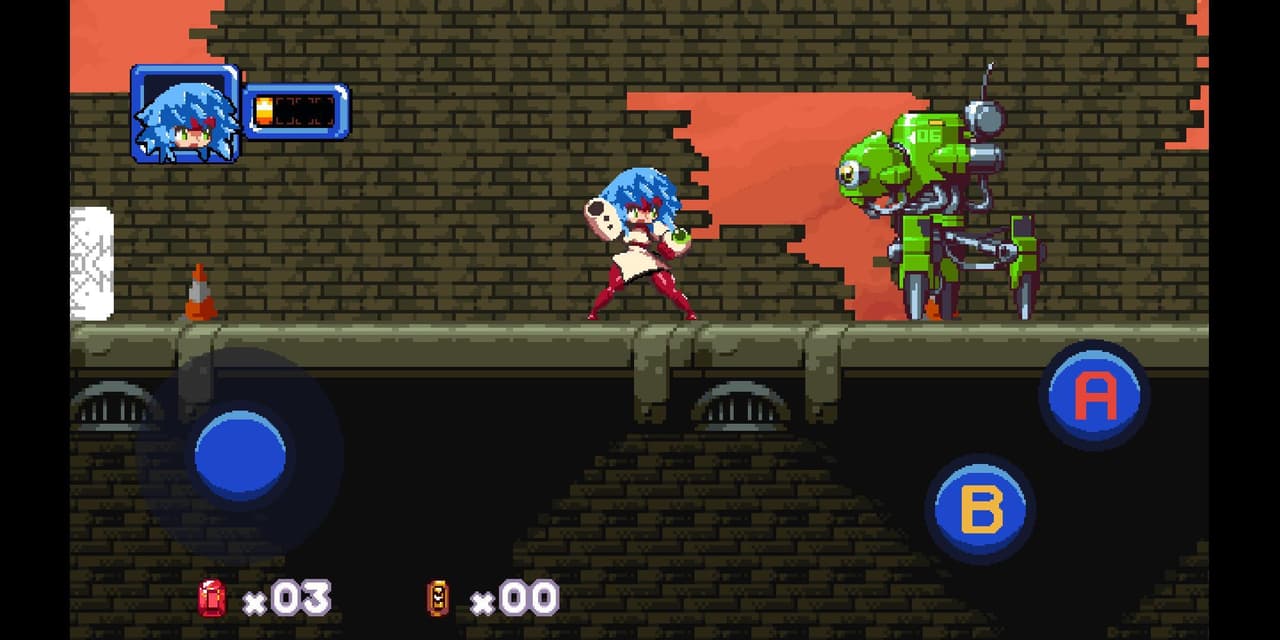 Shooter platformer game