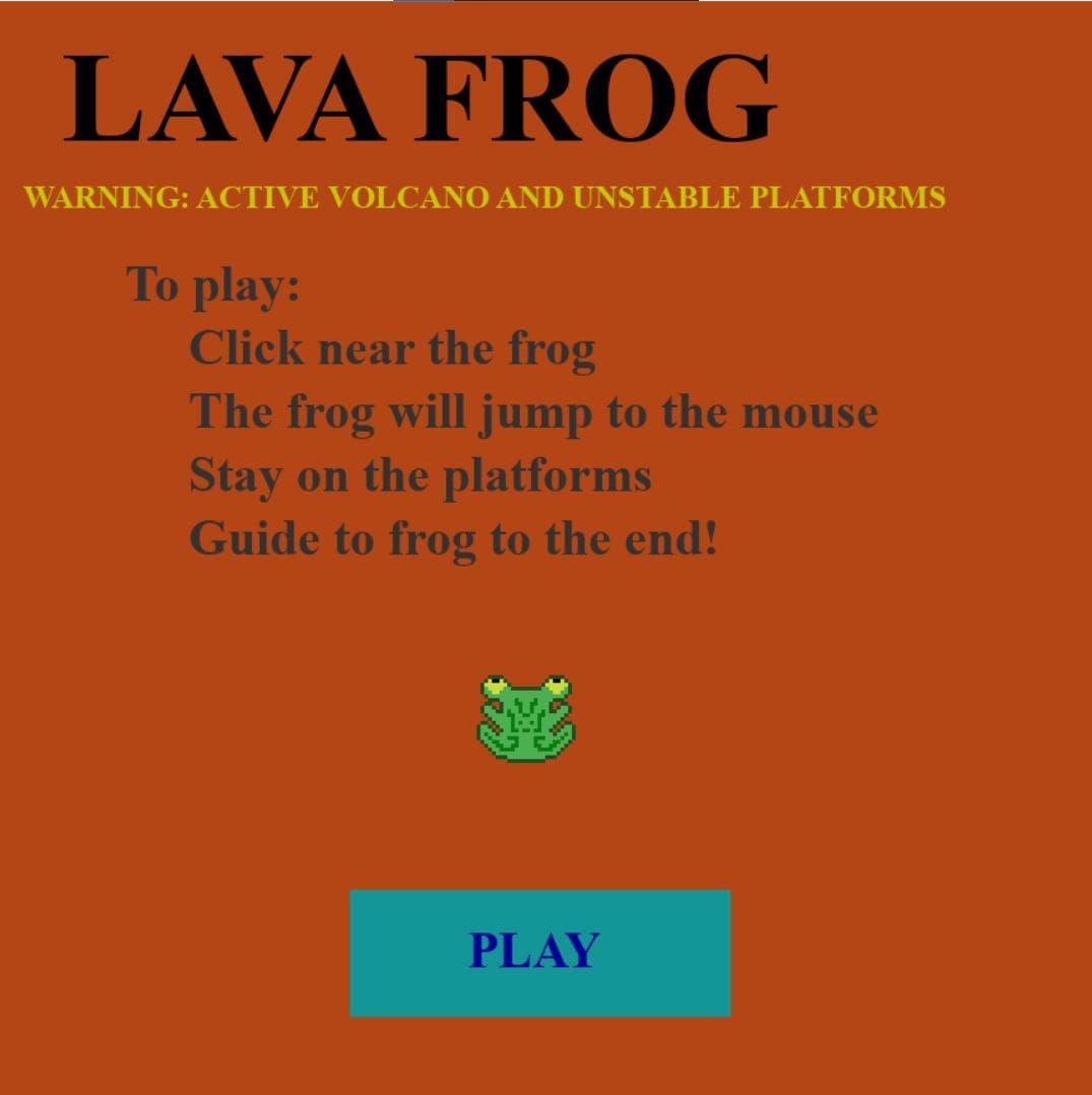 Lava Frog (mathgeek656) screenshot 2