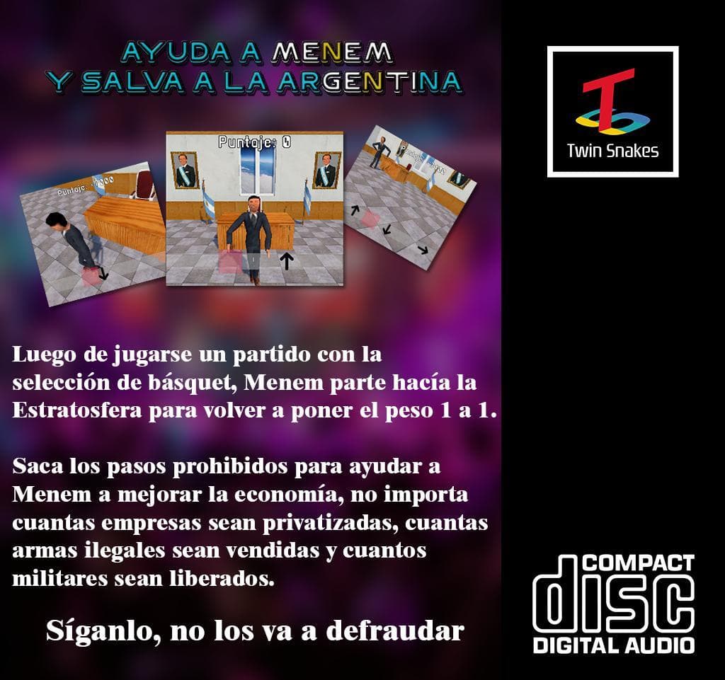 Dance Dance Menem Revolution