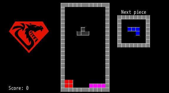 Simple Tetris (KingHU3BR)