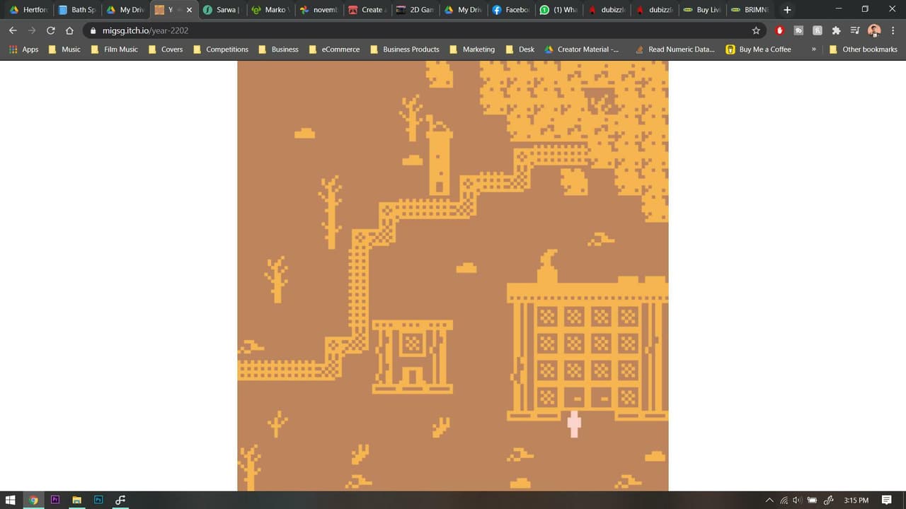 Richard Galapate | Digital Storytelling - Bitsy Game