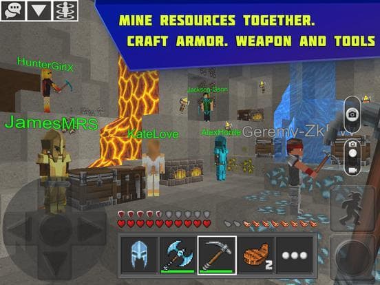 Planet of Cubes Survival Craft screenshot 4