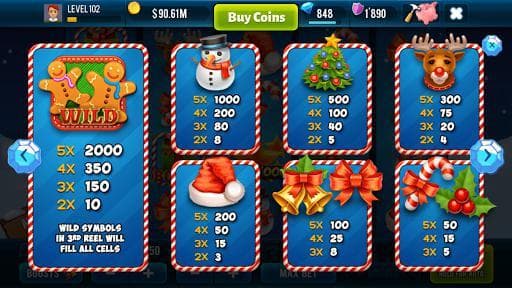Xmas Slot Machine Free Casino screenshot 6