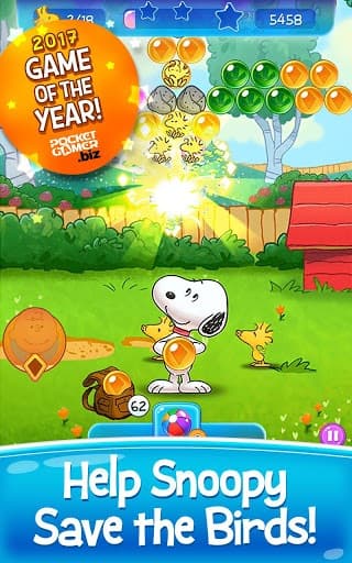 Snoopy Pop - Free Match, Blast & Pop Bubble Game screenshot 2