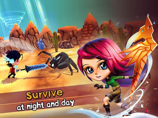Chibi Survivor Weather Lord - Survival screenshot 2