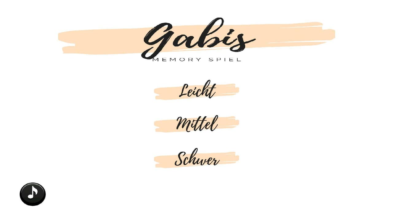 Gabis Memory Game screenshot 2